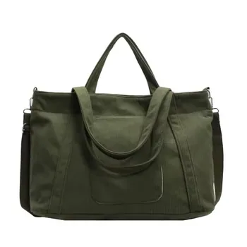 Custom Corduroy Shopping Tote ZG20250720A4