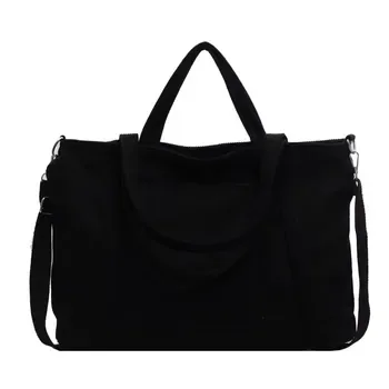 Custom Corduroy Shopping Tote ZG20250720A4