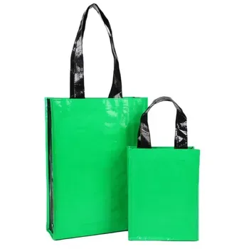 PP Woven Grocery Tote 20x30x10cm
