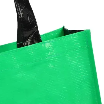 PP Woven Grocery Tote 20x30x10cm