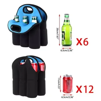 Custom Insulated Neoprene Wine Bottle Bag