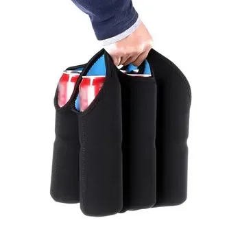 Custom Insulated Neoprene Wine Bottle Bag