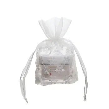 Custom Drawstring Silk Cosmetic Bag