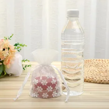 Custom Drawstring Silk Cosmetic Bag