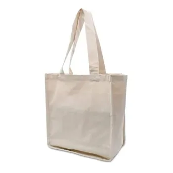 Custom Cotton Canvas Grocery Tote ZG20250710M2