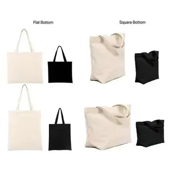 Large Cotton Company Logo Advertising Tote