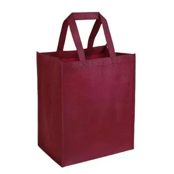 Non-Woven Wine Bottle Shopping Tote