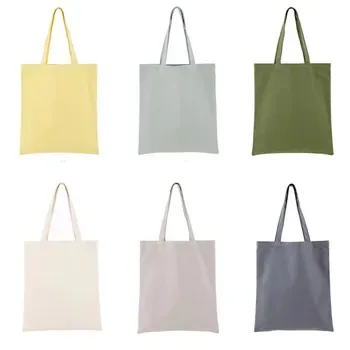 Custom Cotton Canvas Shopping Tote ZG20230210M6