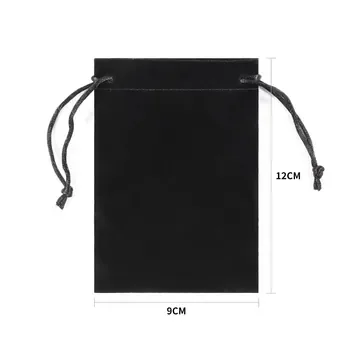 Velvet Logo Drawstring Gift Pouch