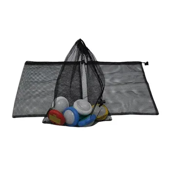 Polyester Mesh Sports Drawstring Bag