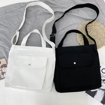 Custom Cotton Canvas Crossbody Bag Style 816