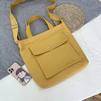 Custom Cotton Canvas Crossbody Bag Style 816