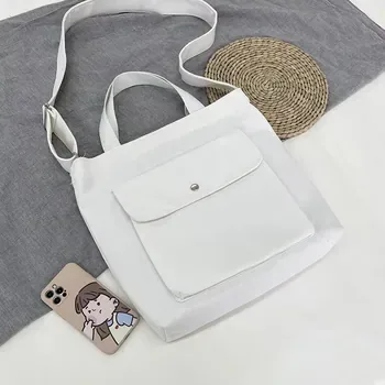 Custom Cotton Canvas Crossbody Bag Style 816