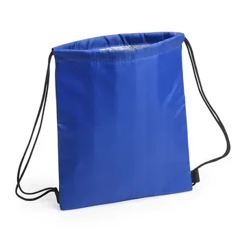 Custom Waterproof Foldable Drawstring Polyester Lunch Cooler Bag