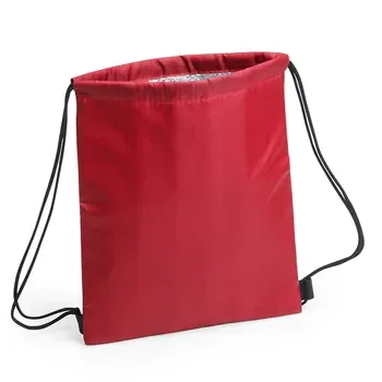 Custom Waterproof Foldable Drawstring Polyester Lunch Cooler Bag