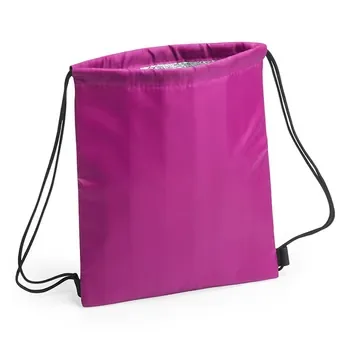Custom Waterproof Foldable Drawstring Polyester Lunch Cooler Bag