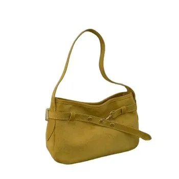 Custom Suede Shopping Bag