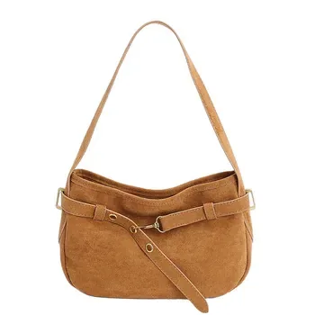 Custom Suede Shopping Bag