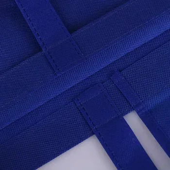 Blue Non-Woven Printed Shopping Bag