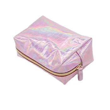Custom Zippered PU Cosmetic Bag