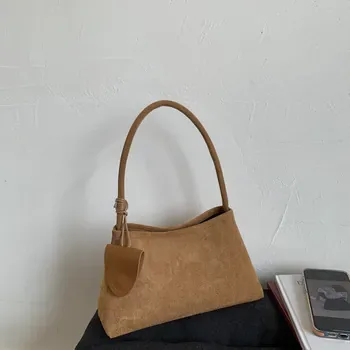 Custom Suede Crossbody Bag