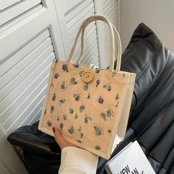 Custom Jute Shopping Bag ZG20250220A3