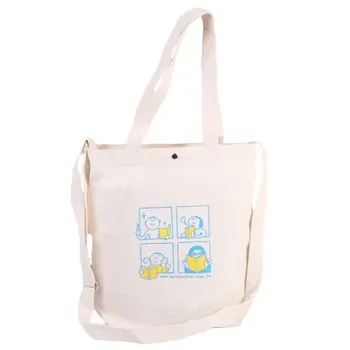 Custom Cotton Canvas Shopping Tote ZG21122403