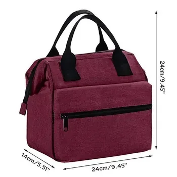 Custom Insulated 600D Lunch Cooler Bag ZG20211117M4