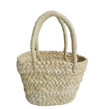 Custom Straw Shopping Tote ZG20241218A6