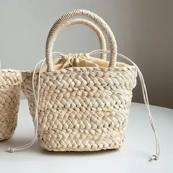 Custom Straw Shopping Tote ZG20241218A6