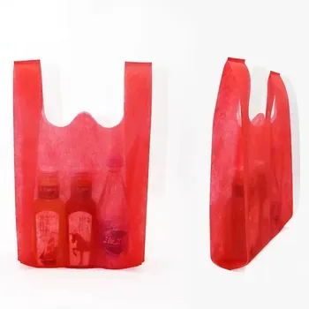 U-Cut and W-Cut Non-Woven T-Shirt Tote