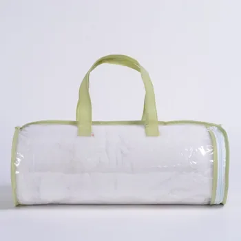 Custom Clear Zippered Shopping Tote
