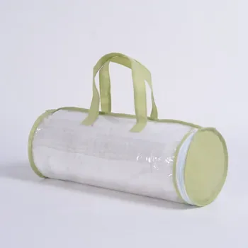 Custom Clear Zippered Shopping Tote