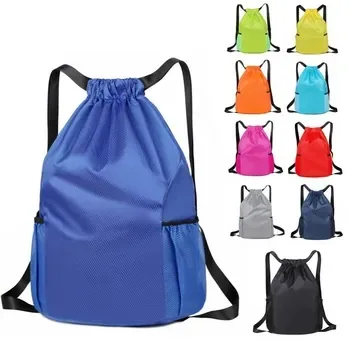 Custom Waterproof Drawstring Polyester Backpack