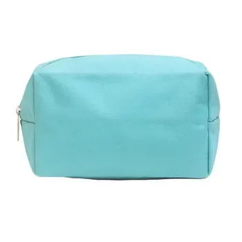 Custom Quilted Cotton Canvas Makeup Pouch