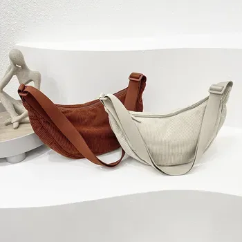 Custom Corduroy Crossbody Bag ZG20241205A1