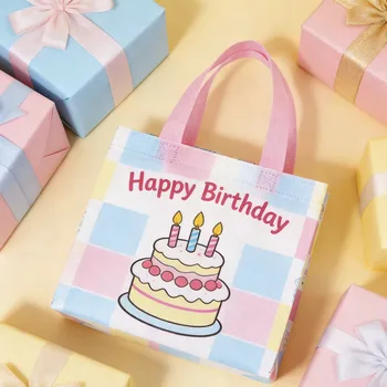 Printed Non-Woven Birthday Party Gift Bag