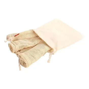 Cotton Canvas Rice Storage Drawstring Bag