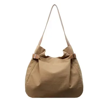 Polyester Crossbody Bag with Magnetic Clasp