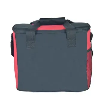 Pink 600D Insulated Lunch Tote