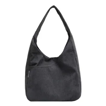 Corduroy Weekend Shoulder Tote