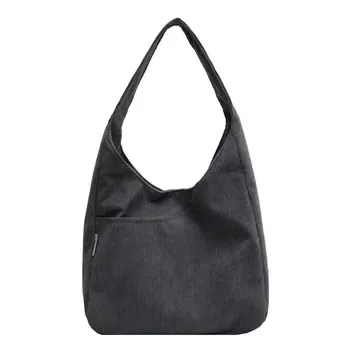 Corduroy Weekend Shoulder Tote
