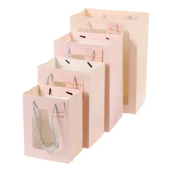 Custom Clear Paper Gift Bag
