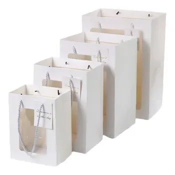 Custom Clear Paper Gift Bag