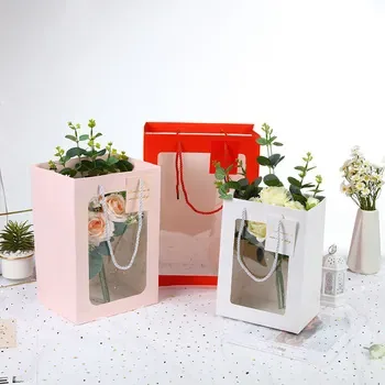 Custom Clear Paper Gift Bag