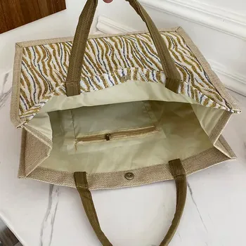 Custom Canvas Shopping Bag ZG20250526A2