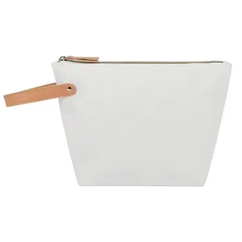 Blank Canvas DIY Cosmetic Zipper Pouch