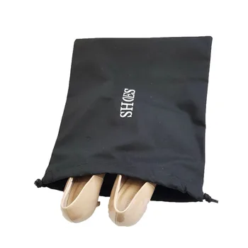 8oz Poly-Cotton Drawstring Shoe Bag