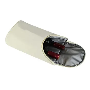 Custom Insulated Oxford Wine Bottle Bag