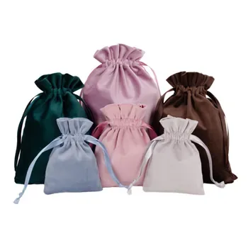 Custom Velvet Drawstring Gift Bag ZG20241210M8
